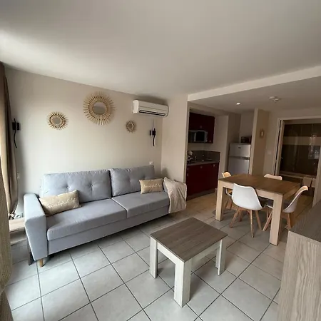 Daire T2 Cap Terrace Piscine *