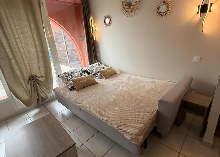 T2 Cap Terrace Piscine Apartamento